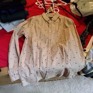 Men's diamonds dress shirt